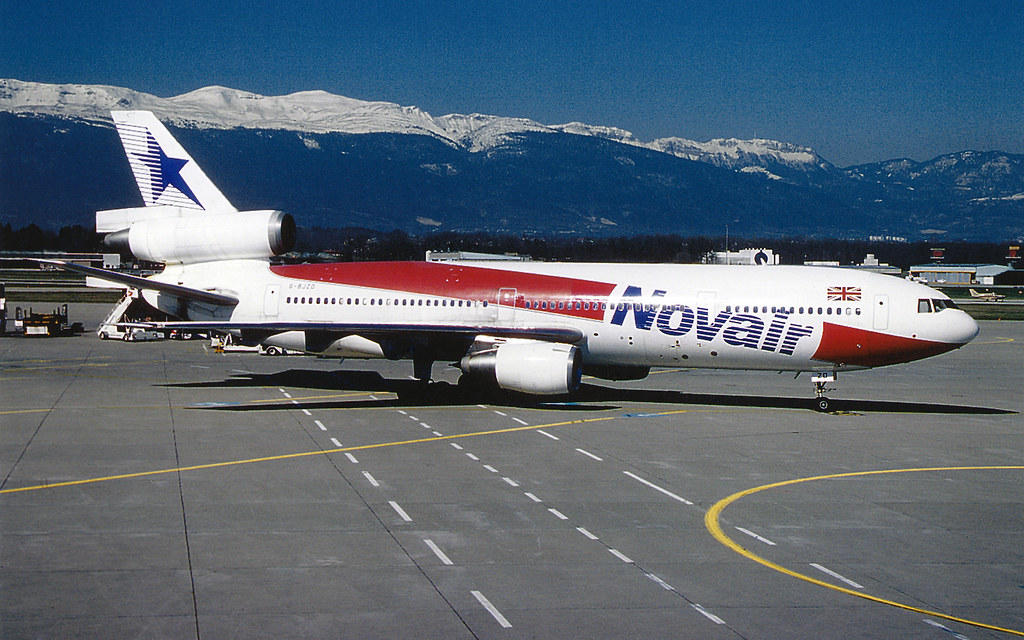 Novair International Airways McDonnell Douglas DC-10-10 G-BJZD