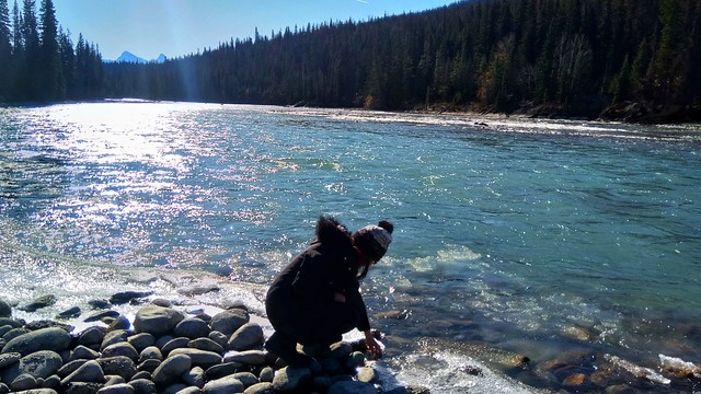 Feeling the water at Jasper