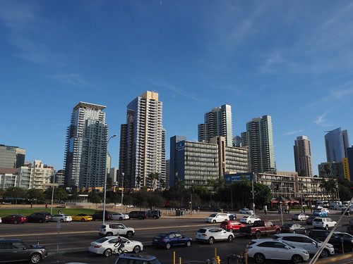 San Diego skyline from maritime museum