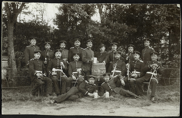 Archiv U833 Soldaten, Lechfeld, 1910er