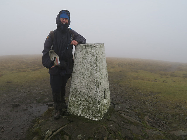 Howgills Trig Point - The Calf