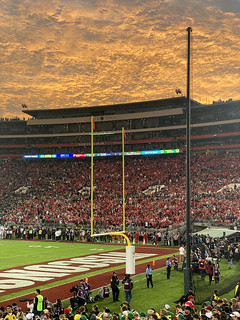 Sunset at the Rose Bowl