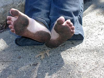 Bbw dirty feet