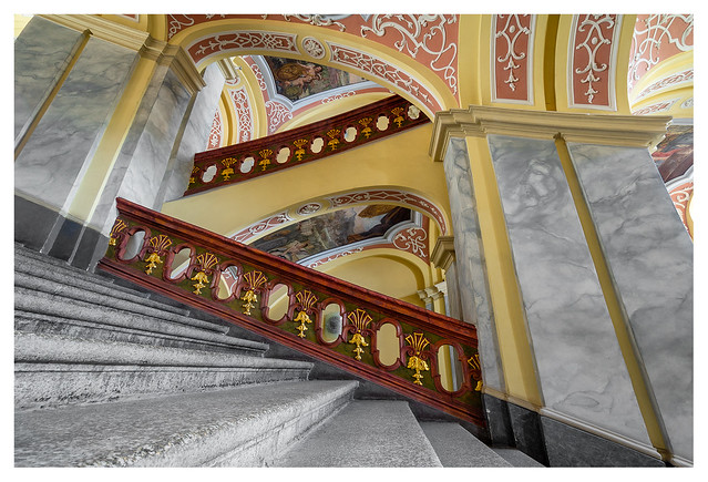 Staircase of Wroclaw University museum