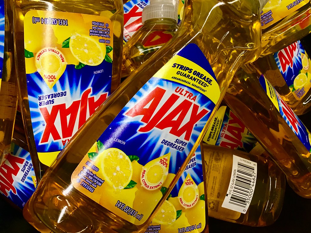 Ajax Dishwashing Detergent - Ajax Dishwashing Detergent , Pi… - Flickr