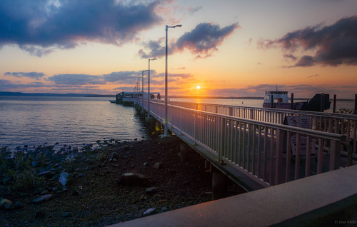 Sunrise by Lisa M / /, morning sunrise wateroceanbeachpierdawnsunriseaustraliaqueensland water sand pier victoriapoint quee