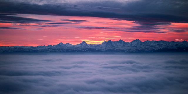 Sea of Fog - Chaumont - Switzerland