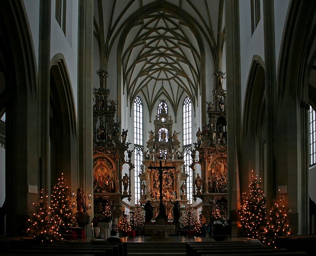 In der Ulrichskirche in Augsburg