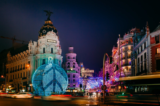 Madrid lights
