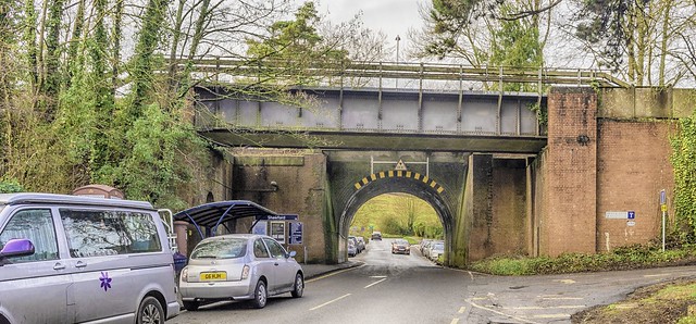 2019 12DEC18 - TWYFORD AND TEST NAVIGATION  - SHAWFORD RAILWAY BRIDGE - SITE OF THE DEMISE OF VICTOR MELDREW _HDR