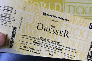 Manila - Repertory Philippines The Dresser ticket