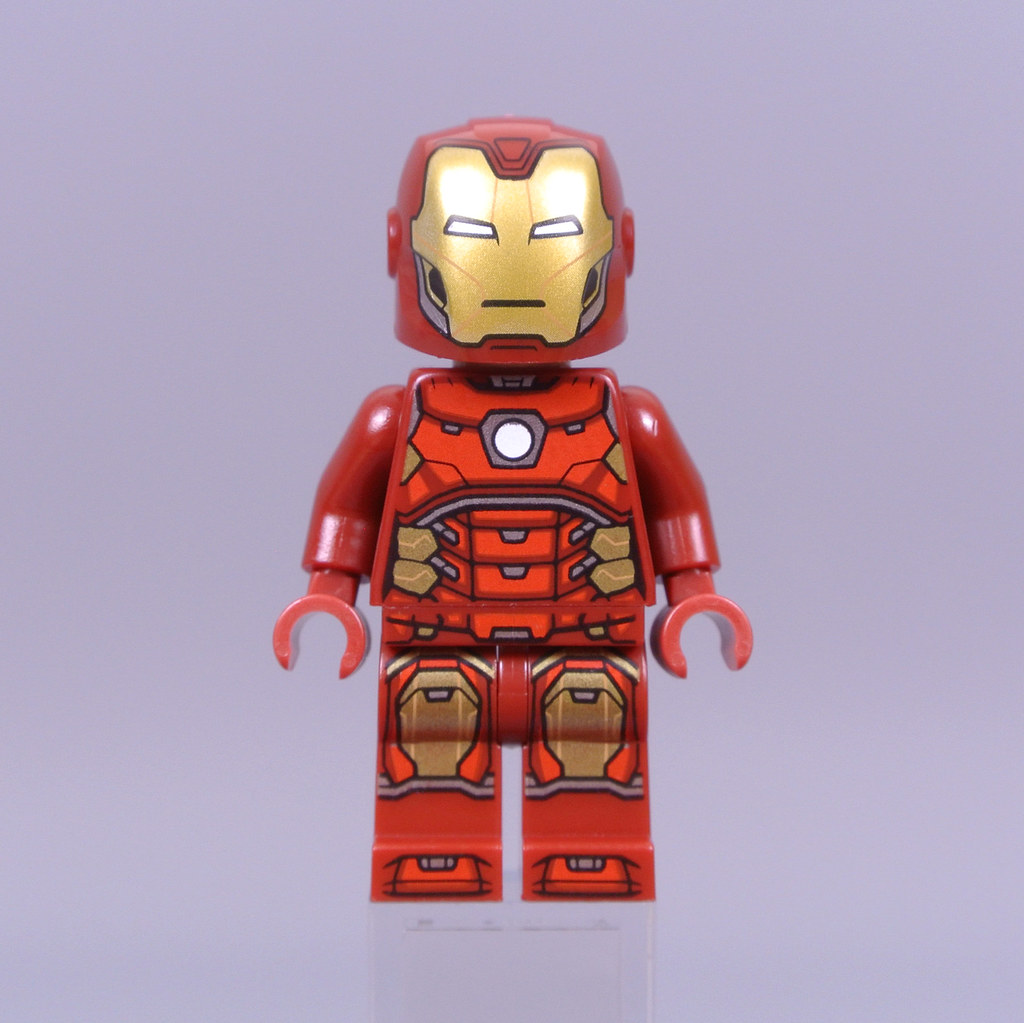 Lego Marvel avengers 76140 New Iron Man minifigure Brand new