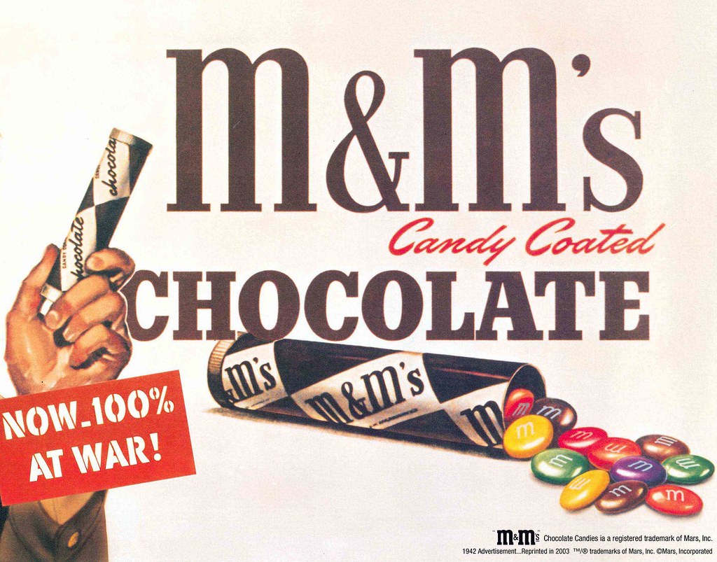 M&M's 1997 Candy Illustrated Print Ad