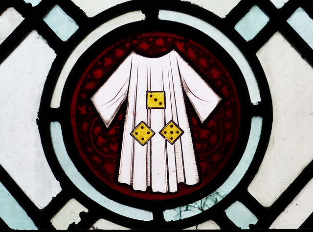 Dice and Holy Robe / Disiau a Gŵn Santaidd - Sacred Heart, Blackpool