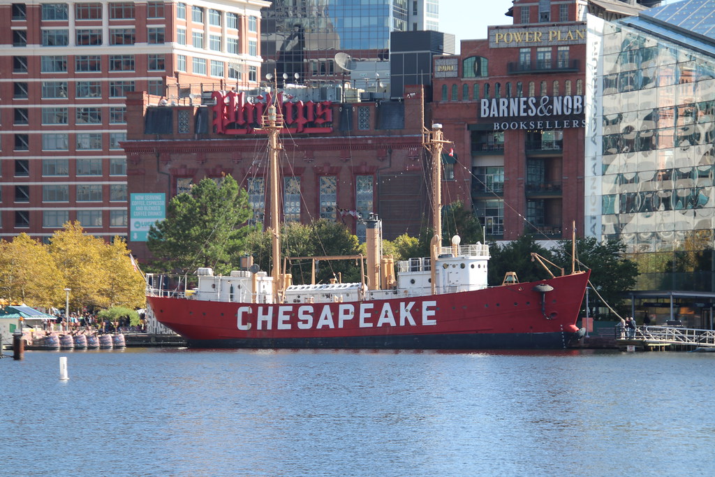 Lightship Chesapeake - Inner Harbor (Baltimore, Maryland) - October 2019