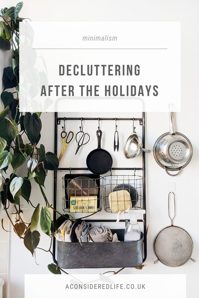 Decluttering After The Holidays