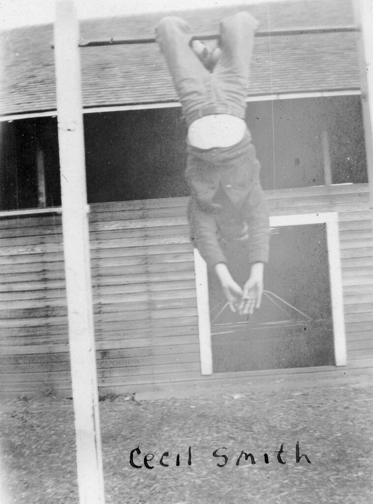 Cecil Smith | Cecil Smith playing on playground equipment at… | Flickr