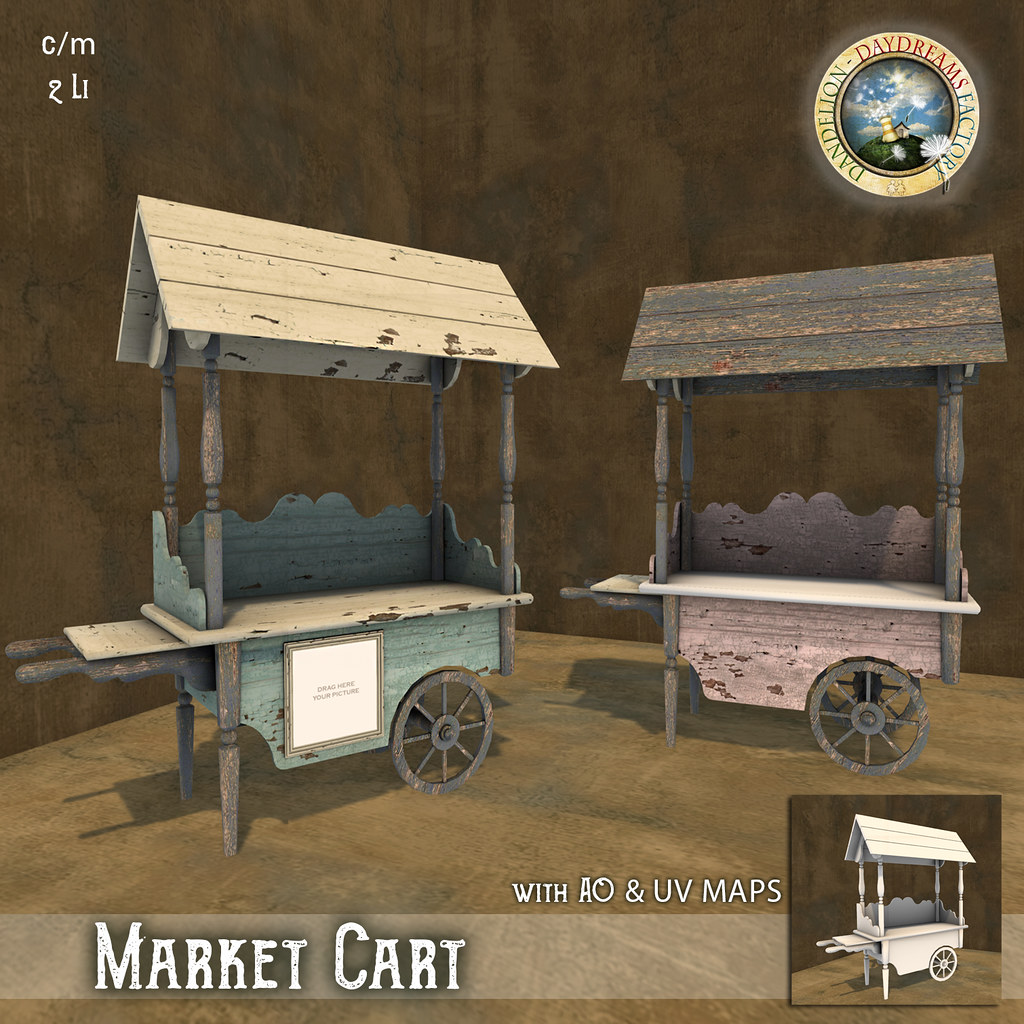 DDDF * Vintage Market Cart