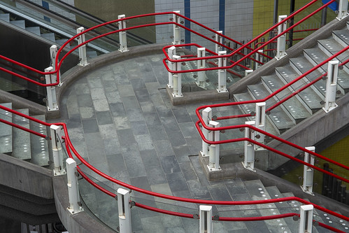 Red Handrails