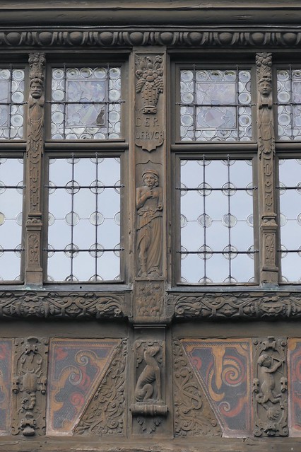 Renaissance carving on Maison Kammerzell, Strasbourg