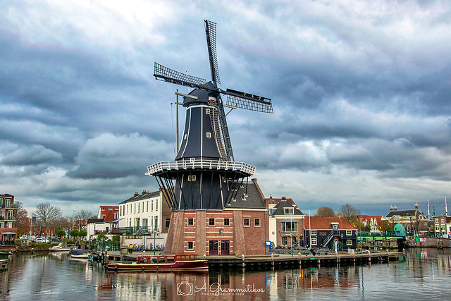 De Adriaan windmill, Haarlem, Netherlands