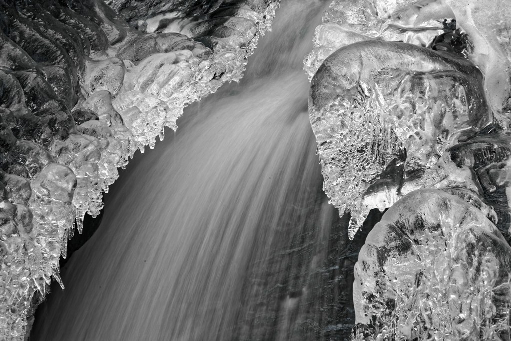 Semi-iced Waterfall