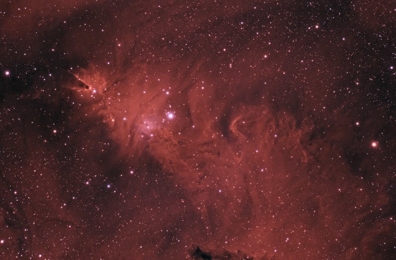 VCSE - NGC 2264 Kúp-köd és Karácsonyfa-halmaz - Ágoston Zsolt