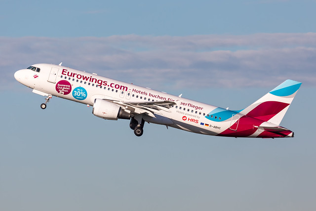 D-ABHC Eurowings Airbus A320-214