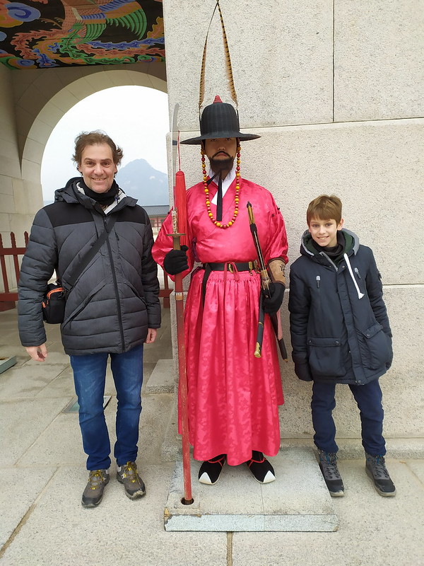 Cambio guardia Palacio de Gyeongbokgung