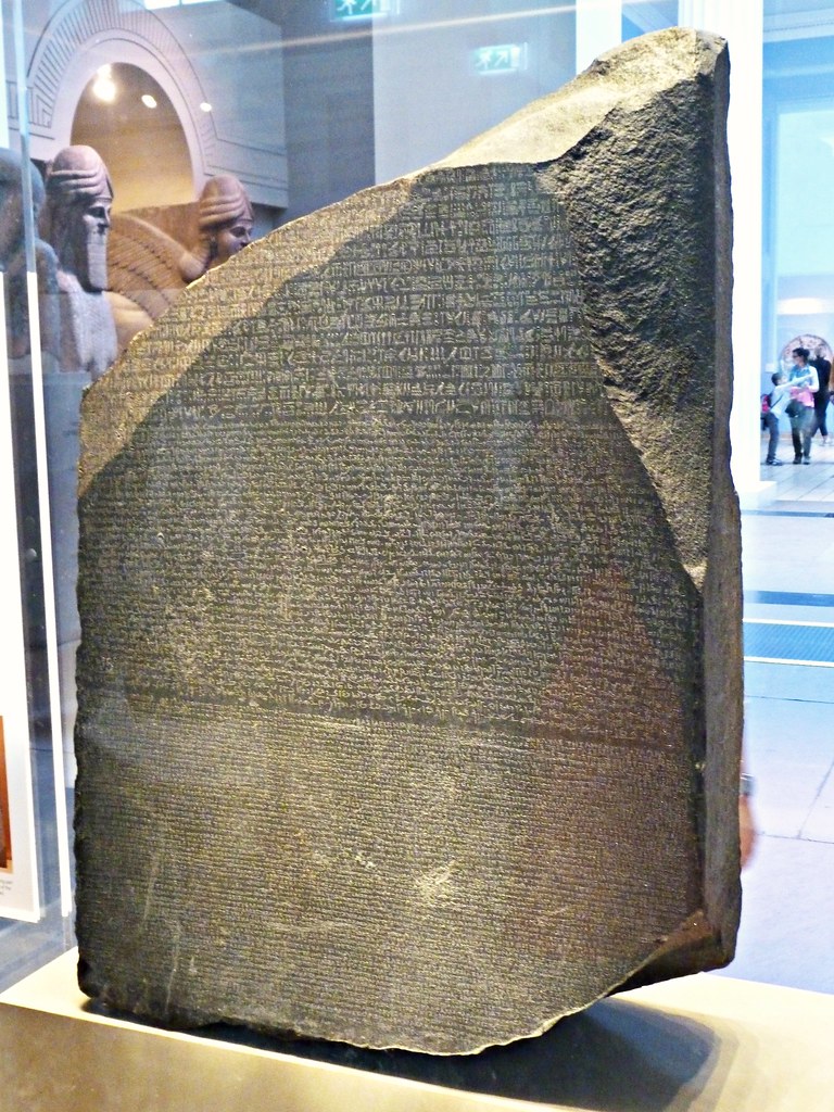Piedra Rosetta, Egipto. British Museum 🇬🇧
