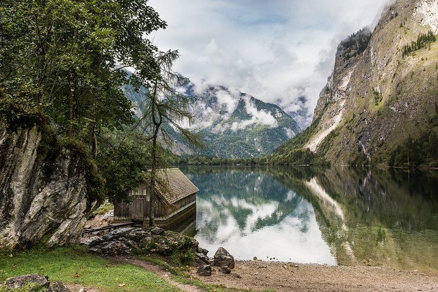 Cottage at Lake Obersee