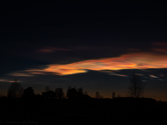 Perlemorskyer - Polar statospheric clouds