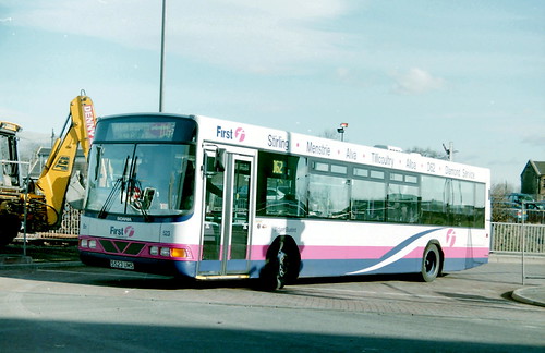 98 S523 UMS Scania L113CRL Axcess Ultraflow B40F Midland Bluebird Stirling 10-2-99 (2) | by edwardjbusst