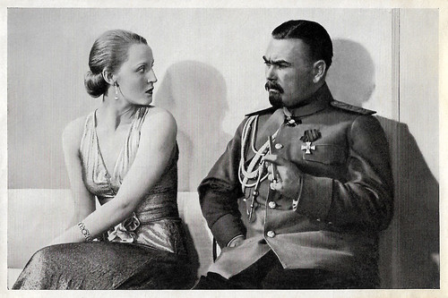 Brigitte Helm and Oskar Homolka in Im Geheimdienst (1931)