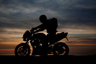Motorbike Silhouette
