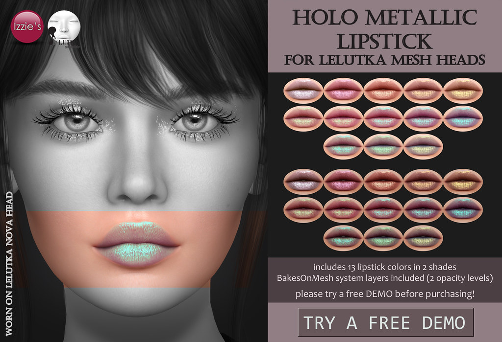LeLutka Holo Metallic Lipstick (for FLF)