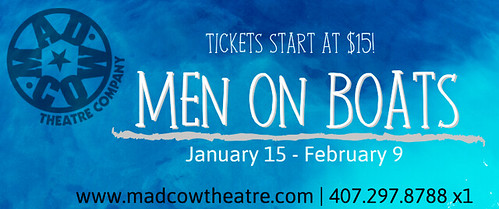“Men on Boats” at Mad Cow Theatre 