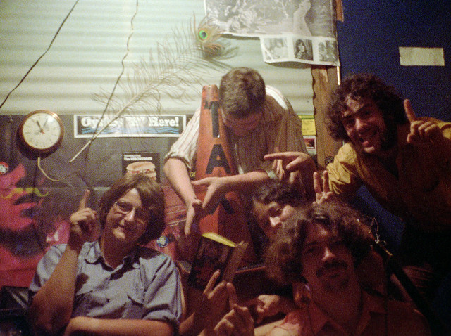 Hanging out 1970s style with friends down in the basement party room. We were WAY ahead of the curve when it came to medicinal cannabis. :)  Listening to Pink Floyd, Peter Frampton, Steely Dan and so many others. The good old days. Milford CT. July 1976