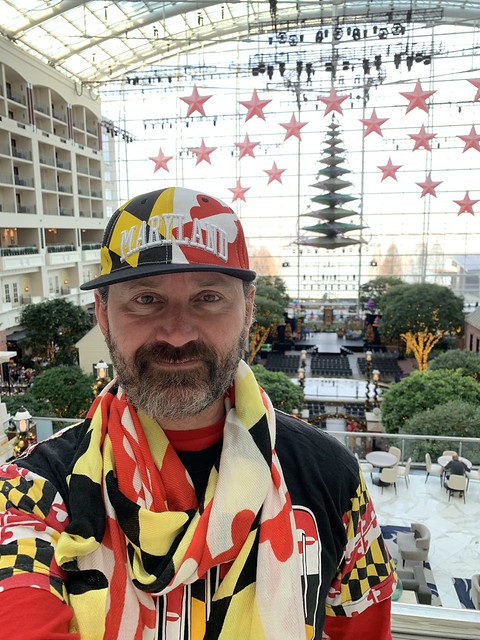Ryan Janek Wolowski attending Christmas Tree 🎄 Lighting at Christmas on the Potomac Gaylord National Resort & Convention Center Marriott International in Maryland USA 2019