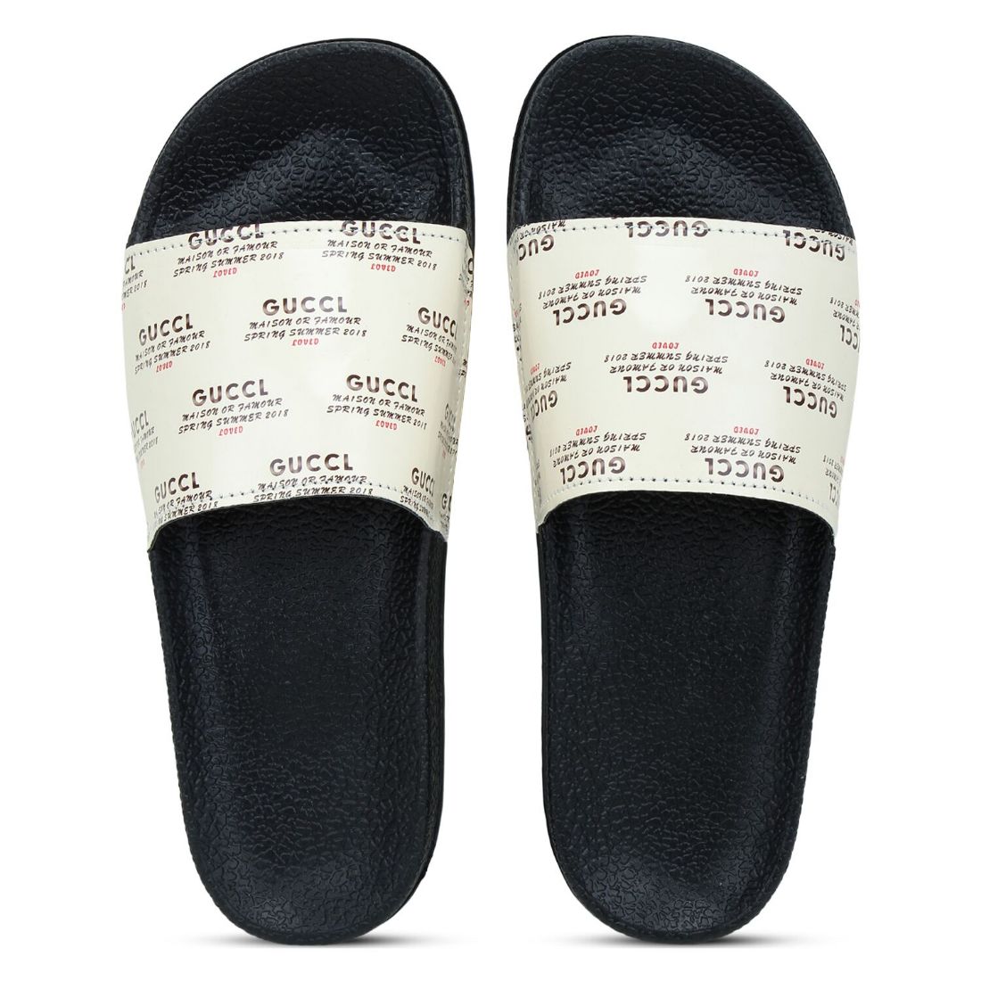  Women Beige Color Synthetic Material  Casual Sliders