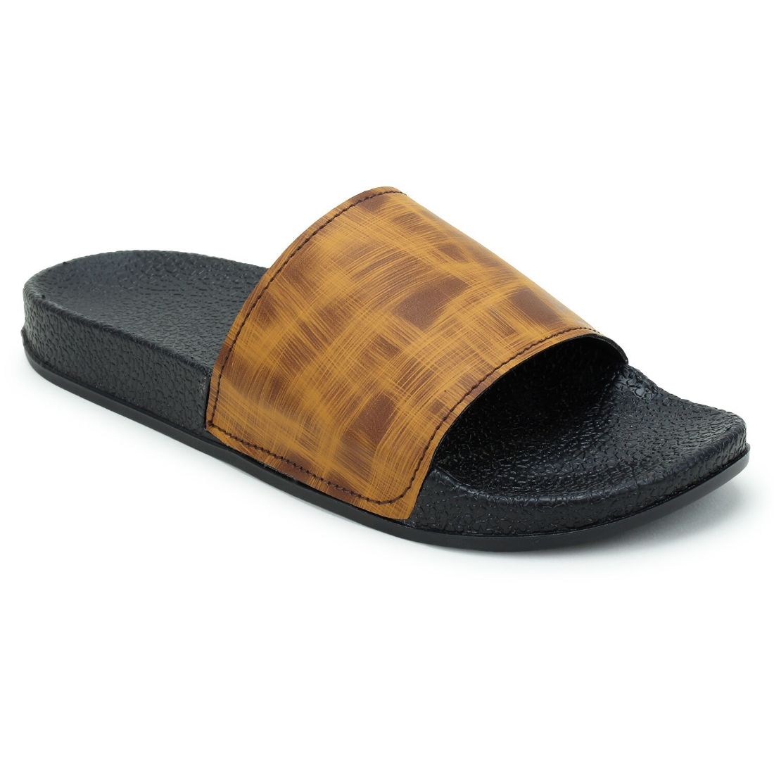  Women Tan Brown Color Synthetic Material  Casual Sliders