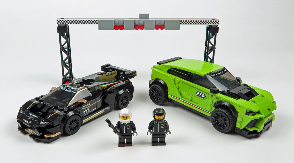 LEGO 76899 Lamborghini ST-X & Huracán Super Trofeo EVO review |