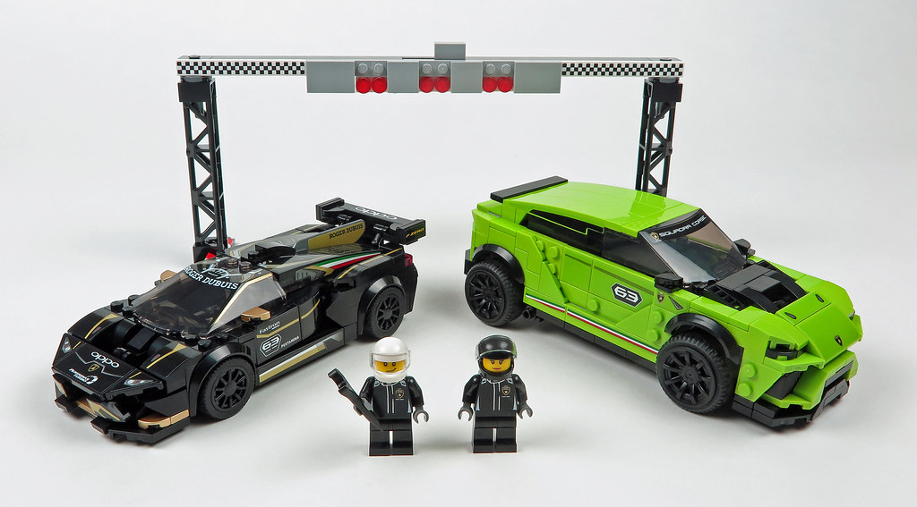 LEGO 76899 Lamborghini Urus ST-X & Huracán Super Trofeo EVO review |  Brickset