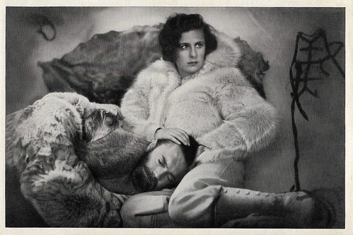 Leni Riefenstahl and Gustav Diessl in S.O.S. Eisberg (1933)