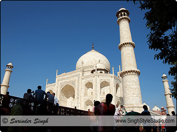 The Taj Mahal, Agra, Uttar Pradesh, India