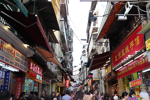 Street Toward Ruins of St. Paul's Macau SAR China 2020