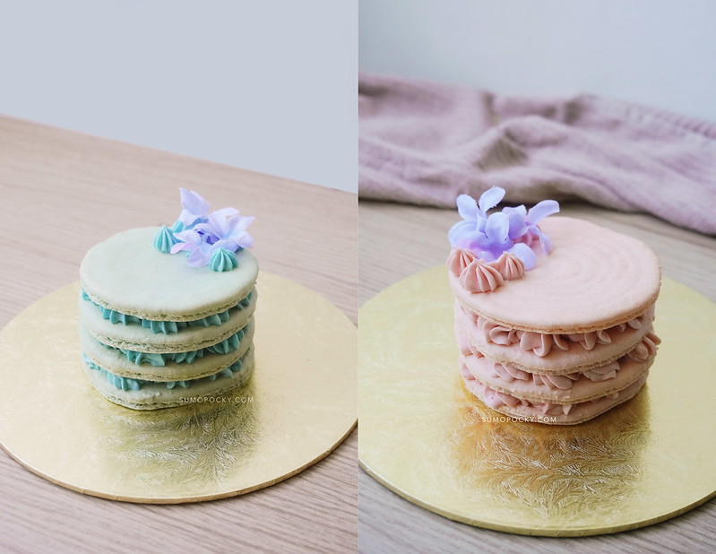 Gender Reveal Macaron Cake Recipe