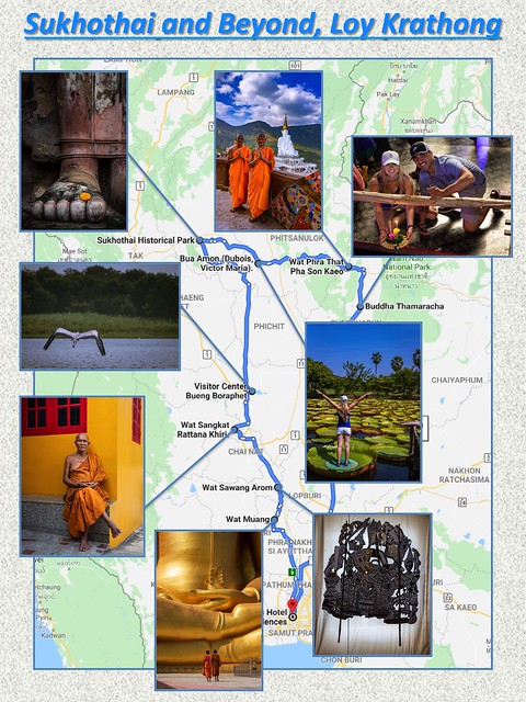 Trip to Sukhothai, Loy Krathong