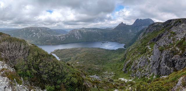 Tasmania, Cradle Mountain National Park, Dove Lake.