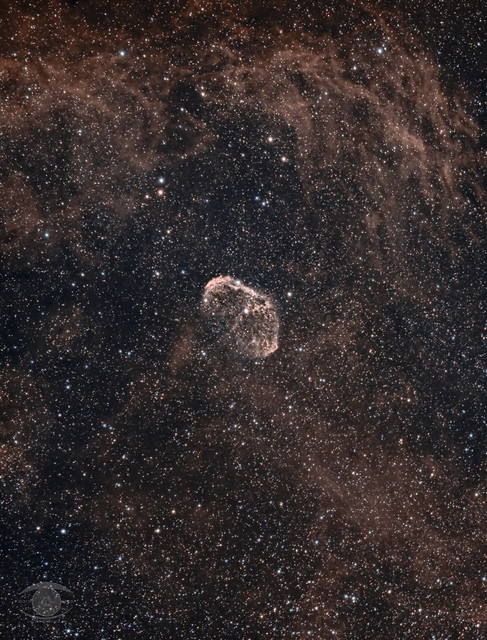 NGC 6888 - The Crescent Nebula (HOO)